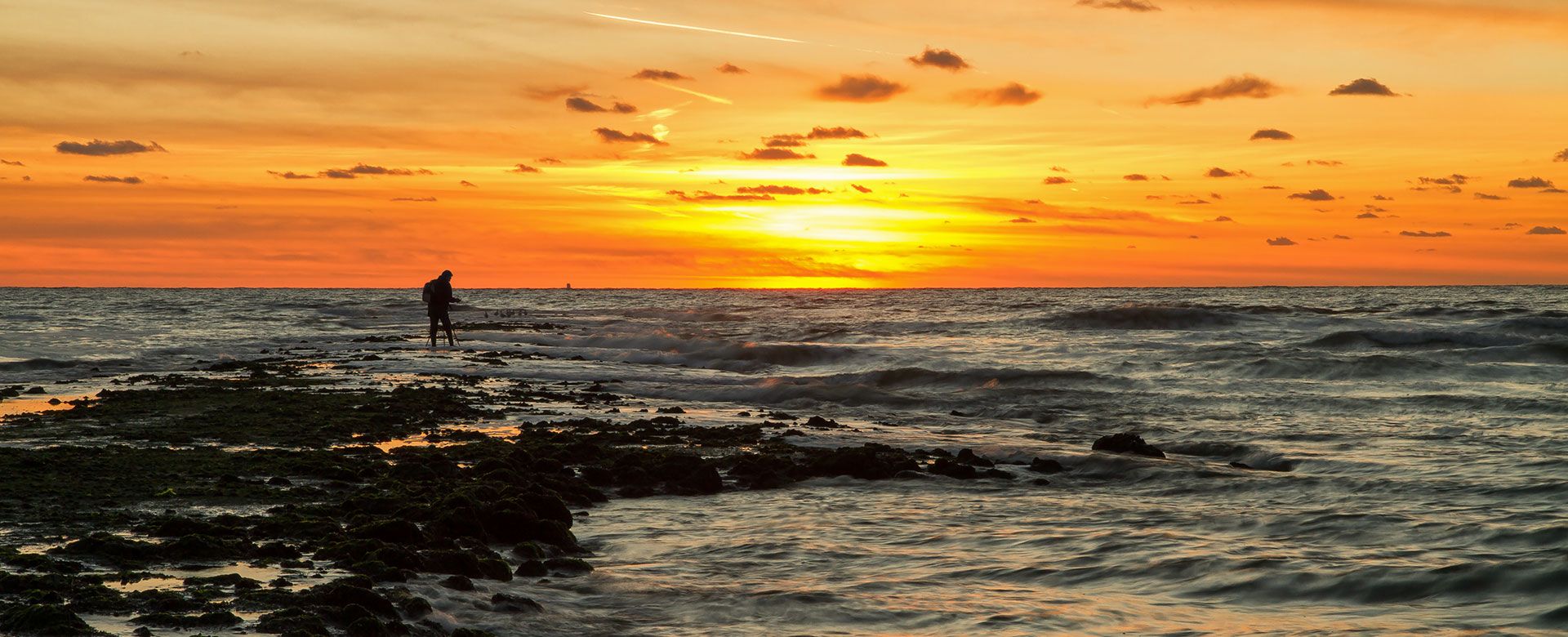 Strand en waddenzee